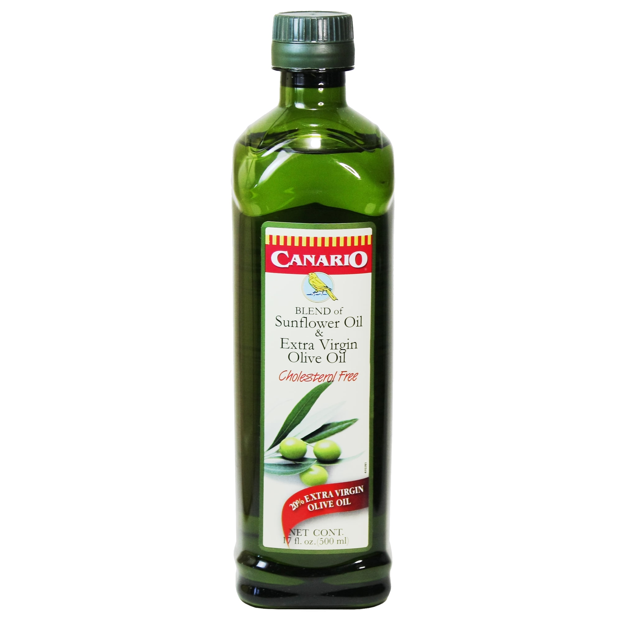 Canario Blend of Sunflower Oil & Extra Virgin Olive Oil,17 fl. oz. Plastic Bottle
