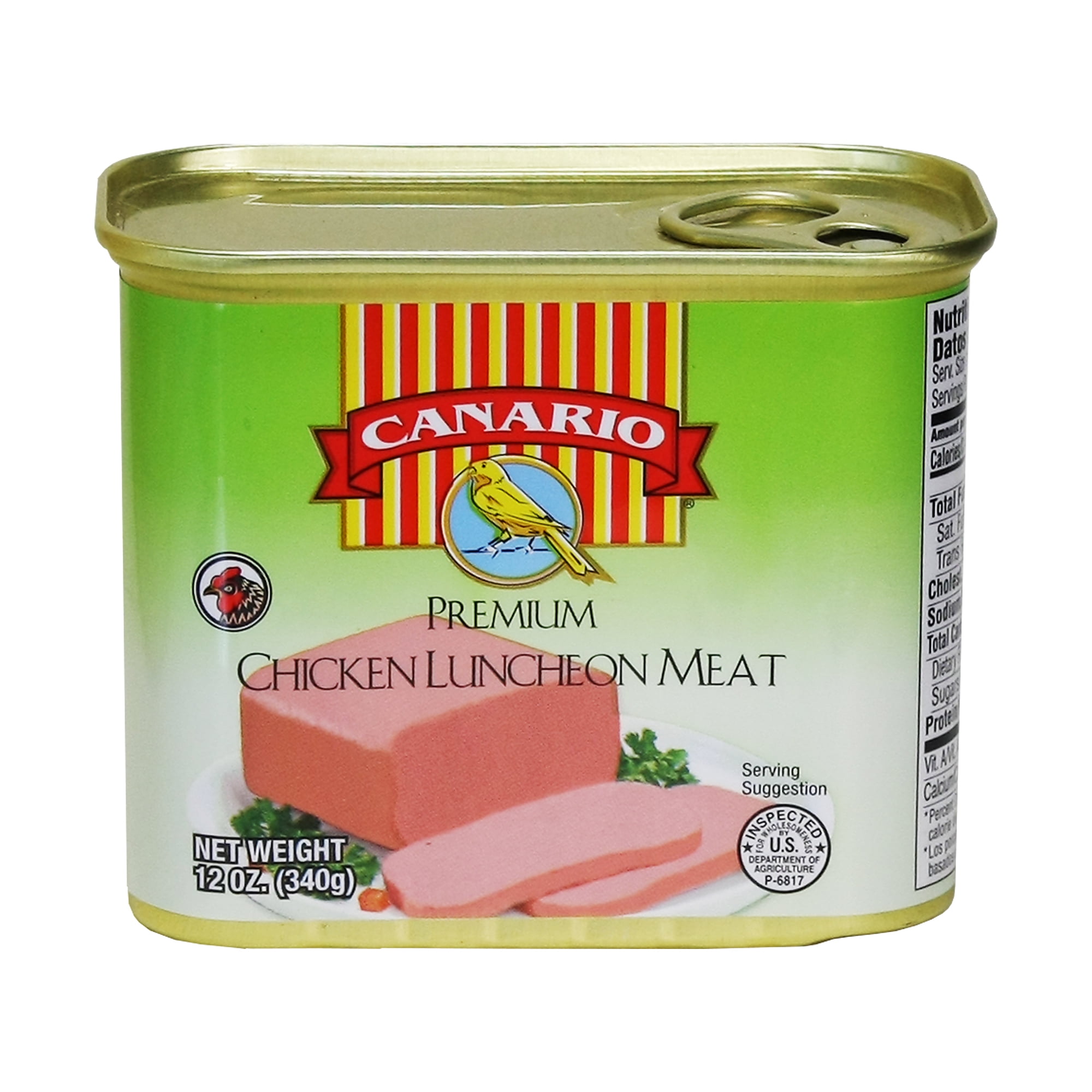 Canario Chicken Luncheon Meat, 12oz Can