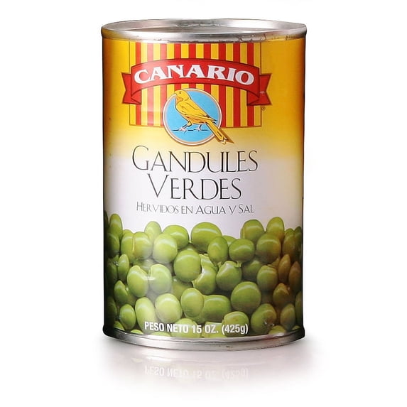Canario Green Pigeon Peas, 15 Ozs. Can