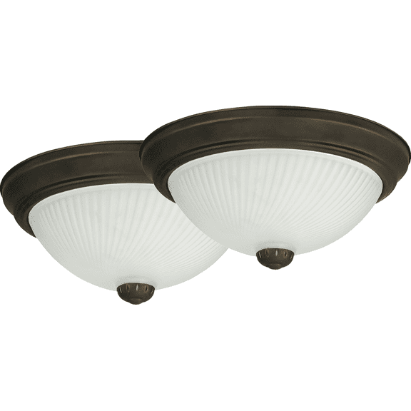 Canarm 11 In. Flush Mount Ceiling Light Fixture 2-Pack - Single Pack