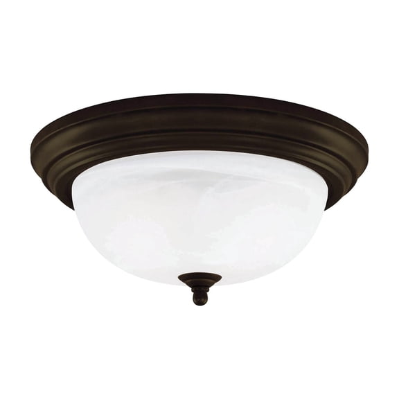 Canarm 11 In. Incandescent Flush Mount Ceiling Light Fixture - Single Pack