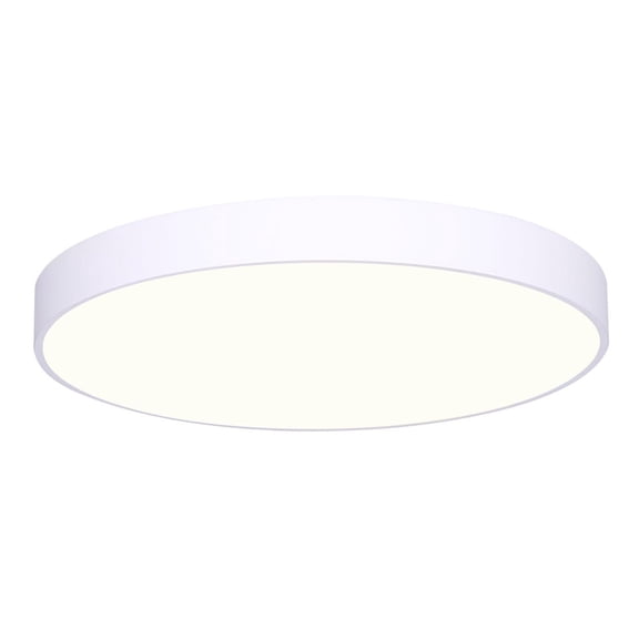 Canarm 8-Inch LED Edgeless Flush Mount Ceiling Light, Dimmable with 5CCT 2700K5000K, CRI 90, Wet Rated, Modern Low-Profile Lighting, 50,000-Hour Lifespan