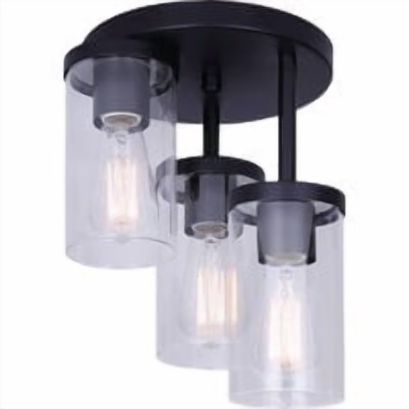 Canarm Britton Semi-Flush Mount Ceiling Light Fixture - Pack of 8