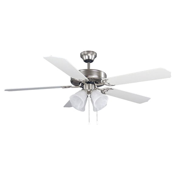Canarm CF52STJ5BPT Indoor Ceiling Fans Brushed Pewter Steel/Copper Wire/Aluminum Diecast/Zinc Diecast St James