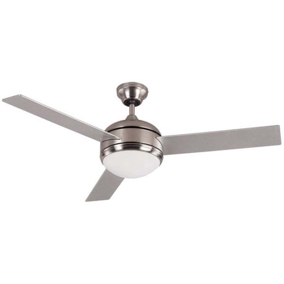 Canarm CALIBRE Brushed Pewter Calibre 1 Light 3 Blade Hanging Ceiling Fan