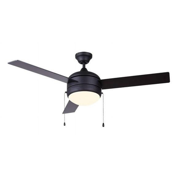 Canarm Cf48ca33 Calibre 48" 3 Blade Indoor Ceiling Fan - Black