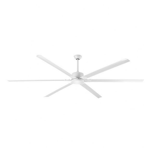 Canarm Industrial Ceiling Fan Large Indoor DC Motor Fan for Warehouses & Commercial Spaces 96" - White