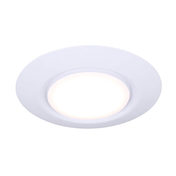 Canarm Dl-6-15Dcf- 8" Wide Led Flush Mount Ceiling Fixture - White