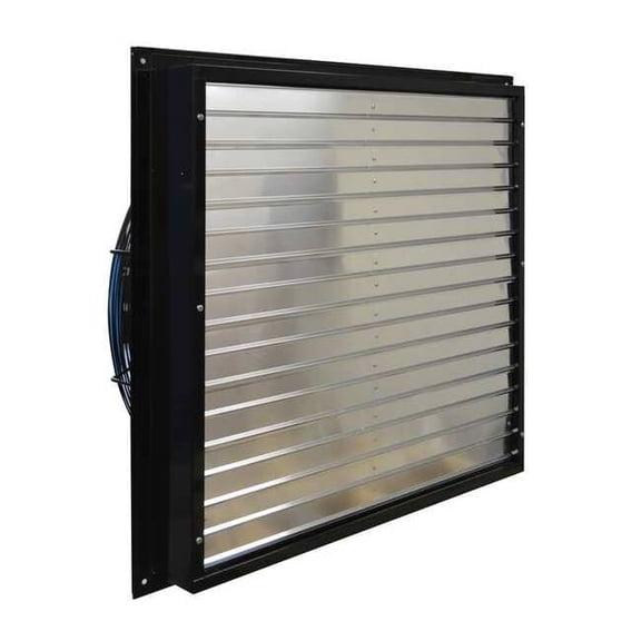 Canarm Exhaust Shttr Fan,36In Bld Dia,Galv,115V XFS36