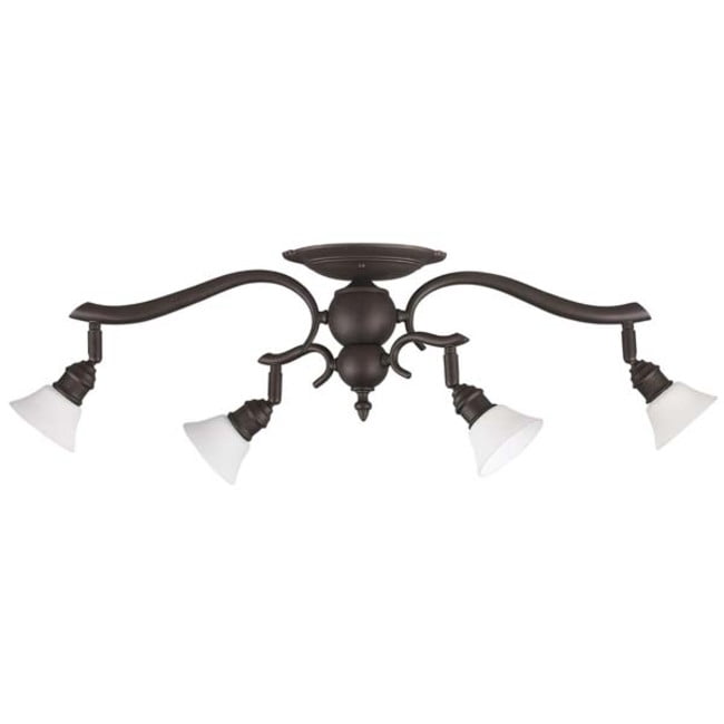 Canarm IT217A04ORB10 Track Lighting Oil Rubbed Bronze Steel Addison
