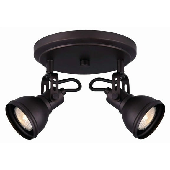 ICW622A02ORB10 Canarm Inc Polo - 2 Light Flush/Wall Mount-7 Inches Tall and 8.25 Inches Wide
