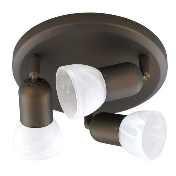 Canarm Jasper Triple Head Ceiling/Wall Fixture in Oil Rubbed Bronze - ICW9313