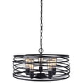 thumbnail image 1 of IPL411B05BK22 Canarm Inc Ryland - 5 Light Pendant In Industrial Style-11 Inches Tall and 22 Inches Wide, 1 of 4