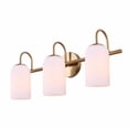 thumbnail image 1 of IVL1130A03GD Canarm Inc Novalee - 3 Light Bath Vanity-9.75 Inches Tall and 6.5 Inches Wide, 1 of 4