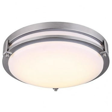 Canarm LFM112A19BN Flush Mounts Brushed Nickel Gilda Brushed Nickel