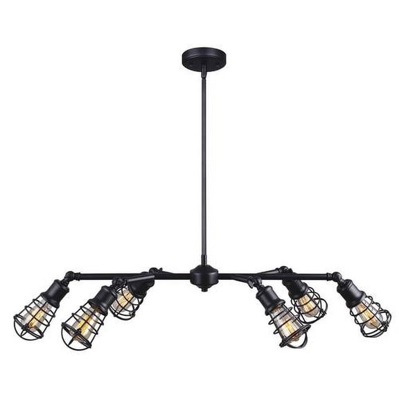 Canarm LTD Otto Graphite 6 Light Chandelier