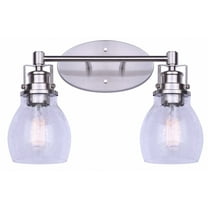 Canarm  Seeded Glass Vanity Light 2 Light