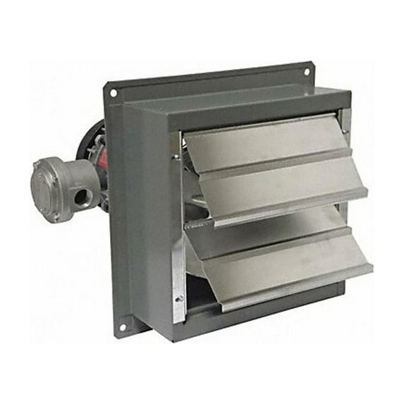 Canarm ShtMt Hzd Exhaust Fan, 8In Bl, Aluminum, 240 V SD08-XPF