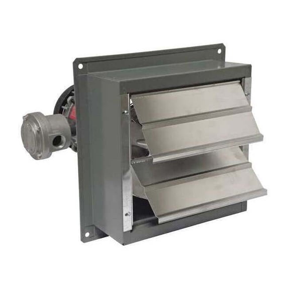 Canarm ShtMt Hzd Exhaust Fan, 8In Bl, Aluminum, 240 V SD08-XPF