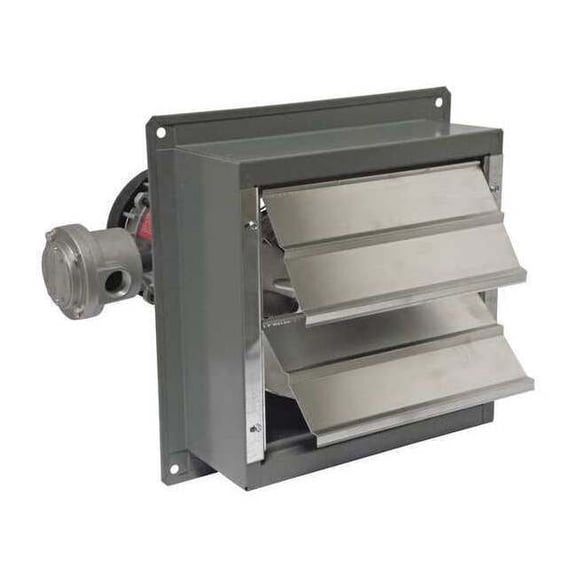 Canarm ShtMt Hzd Exhaust Fan, 8In Bl, Aluminum, 240 V SD08-XPF