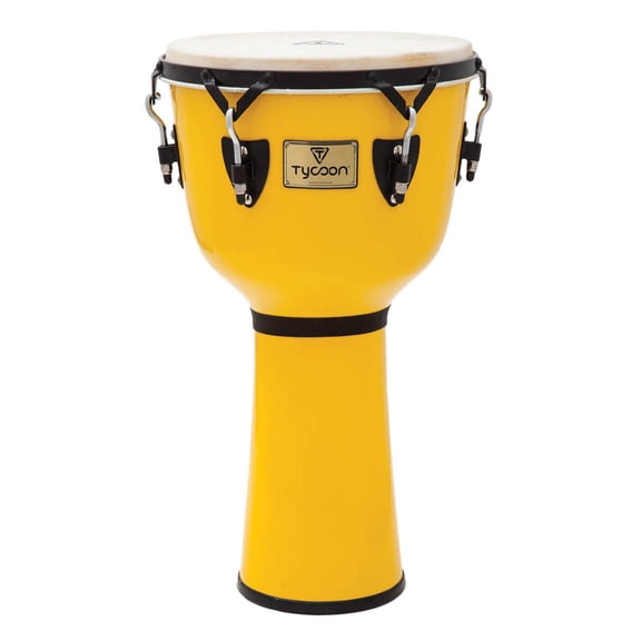 Tycoon Canary Burst Key-Tuned Djembe 14" - TJ-714 B CB