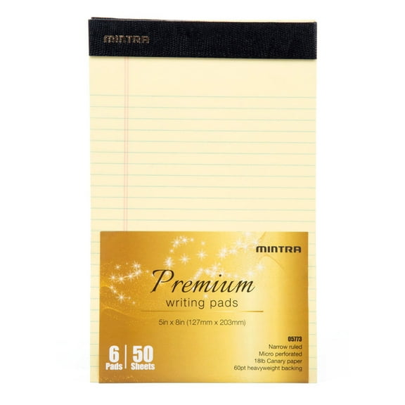 Canary Premium Legal Pads 6 Pack