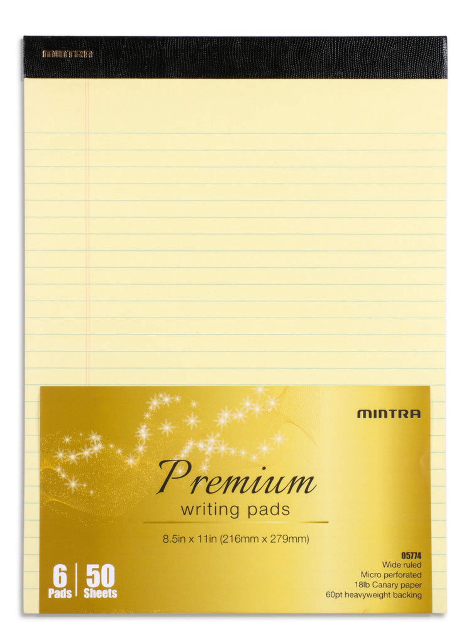 Canary Premium Legal Pads 6 Pack