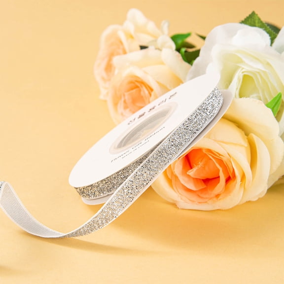 Canary Ribbon Bow Hairpin, Diy Hair Accessories and Christmas Decoration Webbing, Floral Wrap for Holiday Party Favors, Stocking Stuffers, and Front Door Welcome Arrangements Akmoler