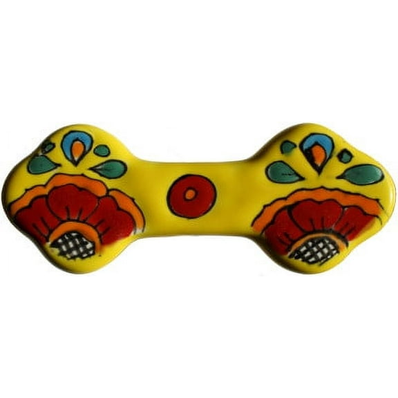 Canary Talavera Ceramic Drawer Pull