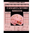 thumbnail image 1 of Canasta Score Sheets: Scoring notesheet for Canasta Card Game Size:8.5" x 11" - 120 Pages, (Paperback), 1 of 1