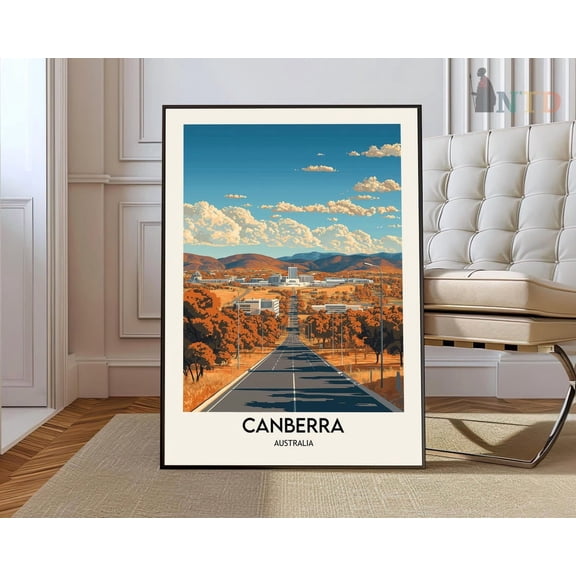 Canberra Australia Capital Poster Unframed Paper Print