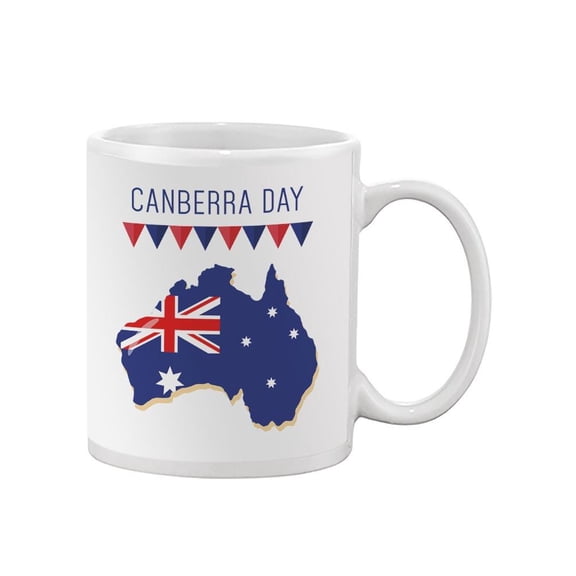 Canberra Day Australia Flag Mug - Image by Shutterstock,