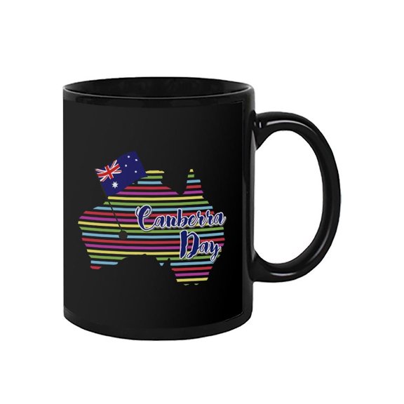 Canberra Day Colorful Country Mug - Image by Shutterstock,