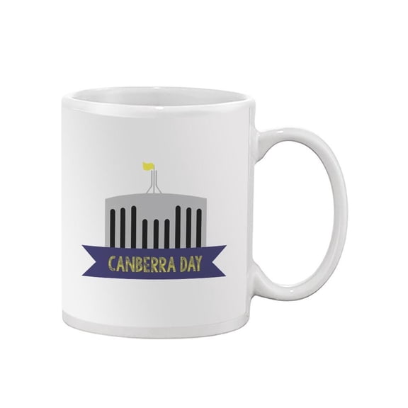 Canberra Day Parlament Lines Mug - Image by Shutterstock,