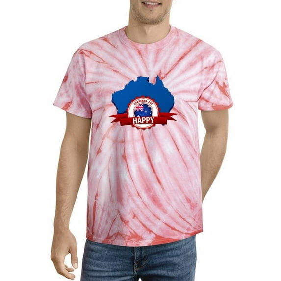 Canberra Day Seal Over Country Tie Dye Cyclone Men -Image by Shutterstock, Male XX-Large