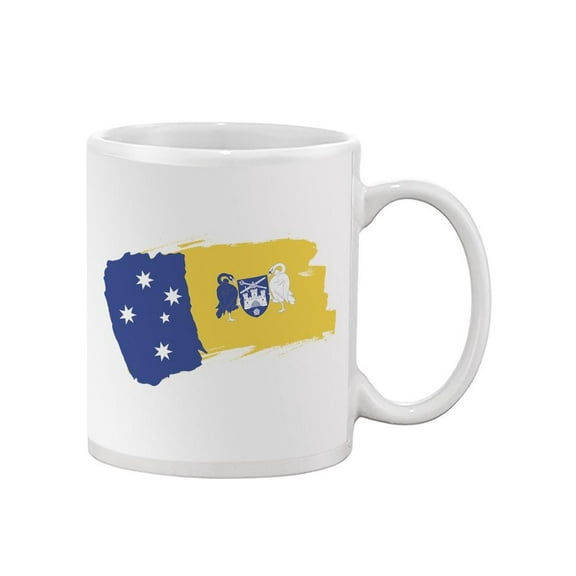Canberra Flag Coat Of Arms Mug - Image by Shutterstock,