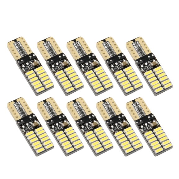 Canbus White T10 W5W 24 4014-Surface Mount Device-LED Car Light Bulbs Wedge Lamp 2825 194
