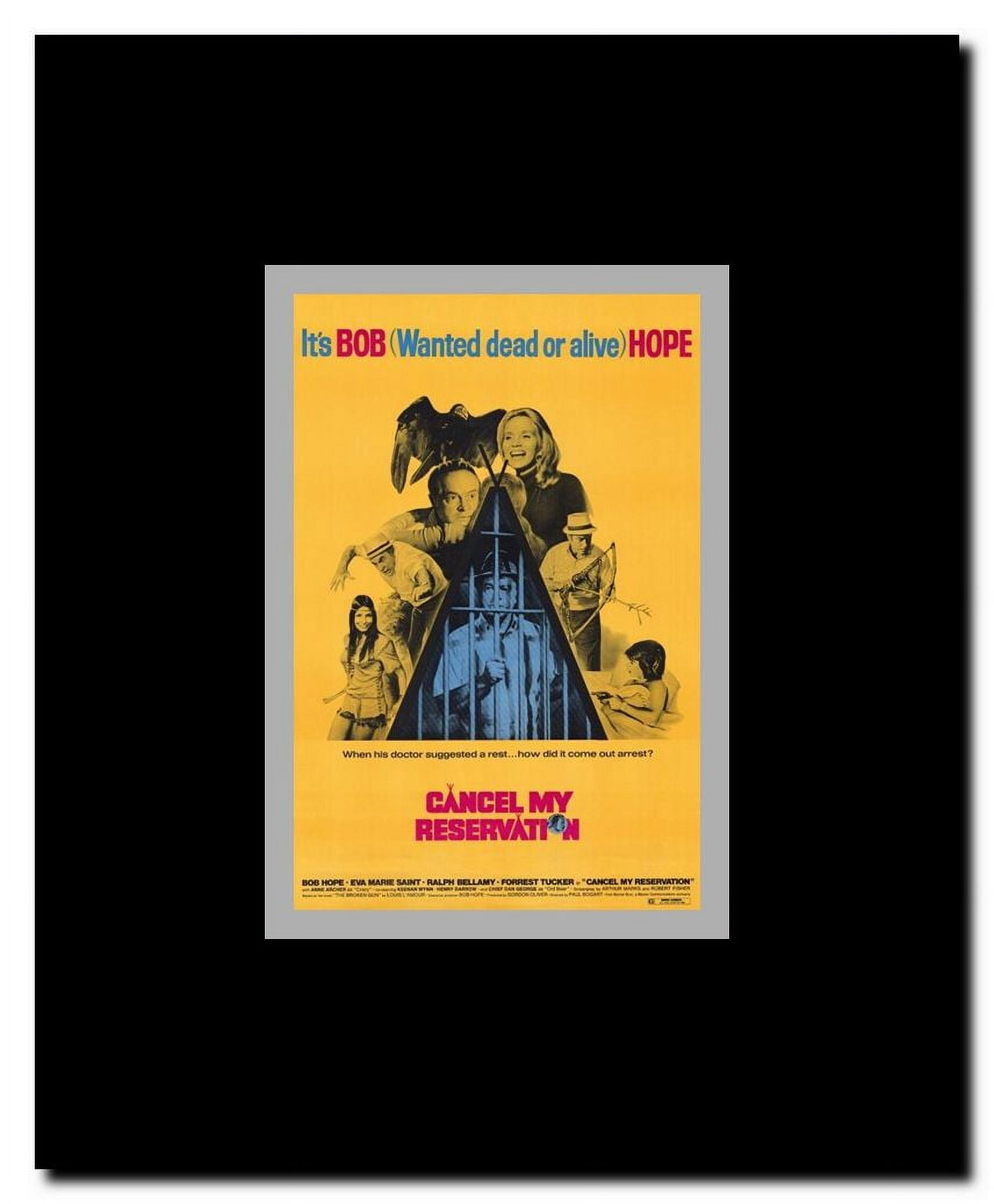 Cancel My Reservation Framed Movie Poster
