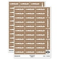 thumbnail image 1 of Canceled Bold Sticker Set - Brown - Matte Finish - 1.5" Small, 1 of 7