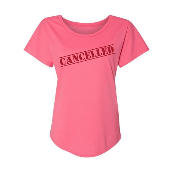 Cancelled Womens Dolman Tee