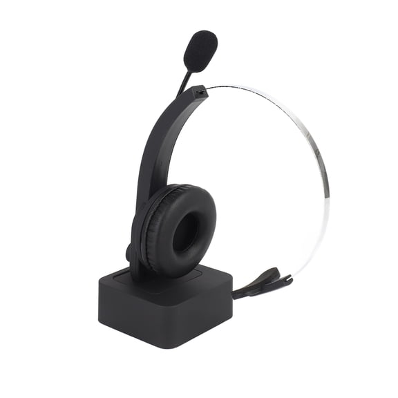 Cancelling Single Ear Headset Lightweight Rotatable Microphone Rechargeable Headphones