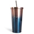 thumbnail image 1 of Cancer 17oz Insulated Tumbler with Lid & Stainless Steel Straw – Double Wall 304 Stainless Steel, BPA-Free, Leak-Proof Travel Cup for Coffee, Tea, Juice, Constellation, 1 of 6
