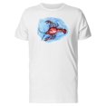 thumbnail image 1 of Cancer Animal Blue Background Tee Men's -Image by Shutterstock, 1 of 2
