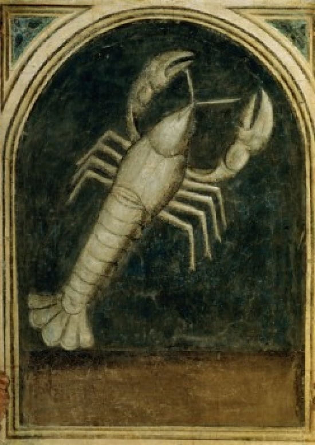 Cancer - Astrology Artist Unknown Palazzo della Ragione Padua Italy Canvas Art - (18 x 24)