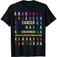 thumbnail image 1 of Cancer Awareness Fight Cancer In All ribbon Color supporter T-Shirt, 1 of 4