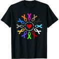 thumbnail image 1 of Cancer Awareness - Fight Cancer Ribbon T-Shirt, 1 of 4