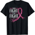 thumbnail image 1 of Cancer Awareness Pink Ribbon Strong Warrior T-Shirt, 1 of 4