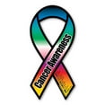 thumbnail image 1 of Cancer Awareness Rainbow Ribbon Magnet, 1 of 1