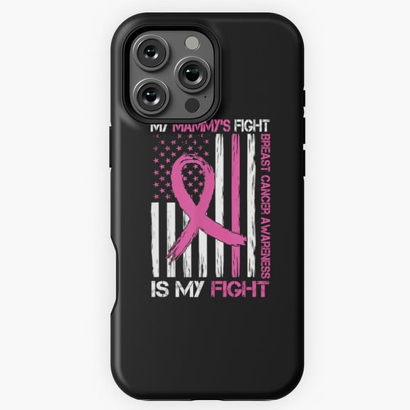 Cancer Awareness Ribbon Support Hope Phone Case for iPhone 17 16 15 14 13 12 11 Pro Max