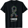 thumbnail image 1 of Cancer Awareness Ribbon T-Shirt, 1 of 4